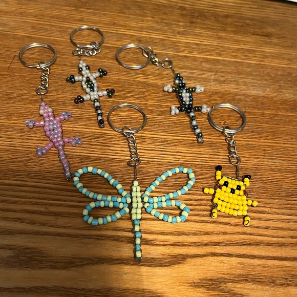 Hand crafted homemade adorable little keychains. Each one sold separately. NWOT. - Picture 1 of 13